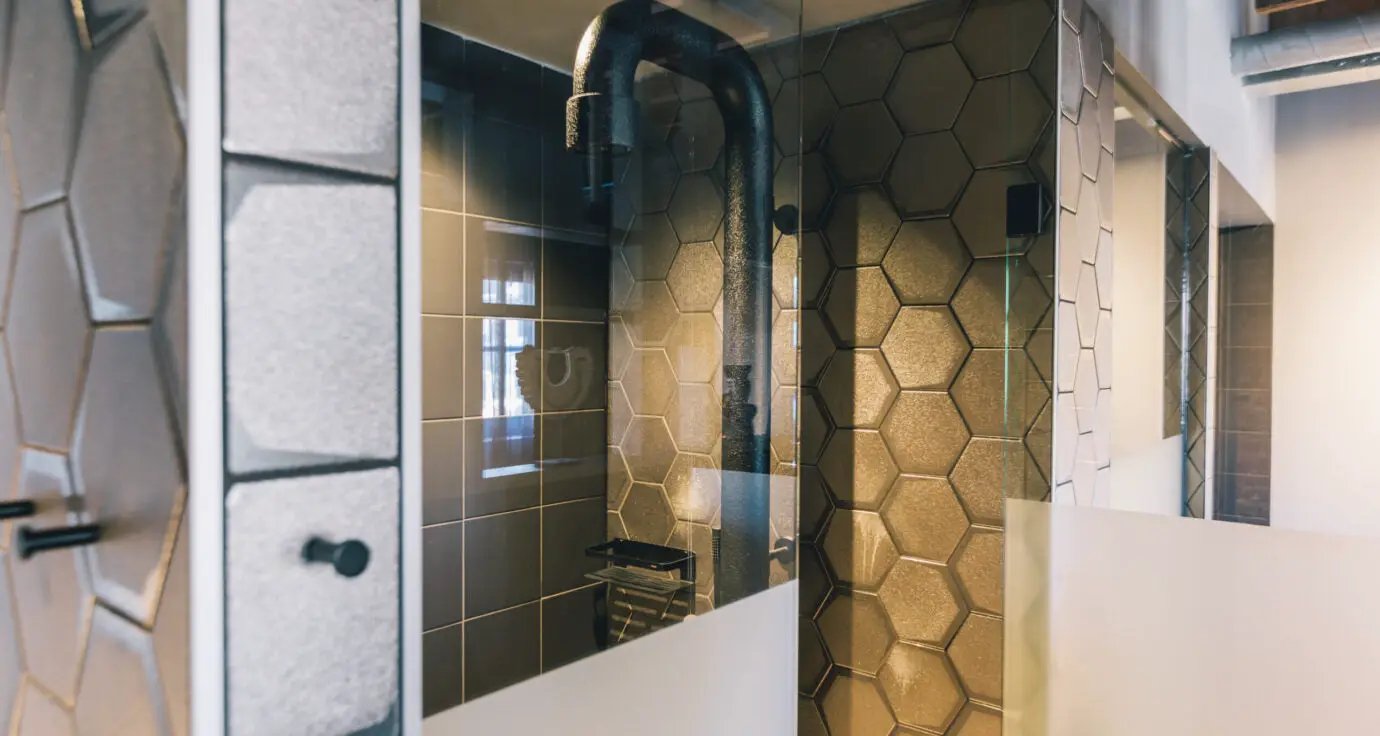 brushed shower