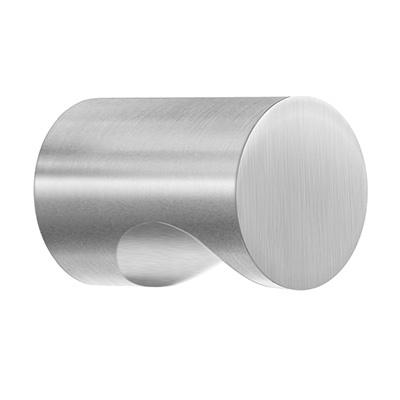 brushed chrome knob