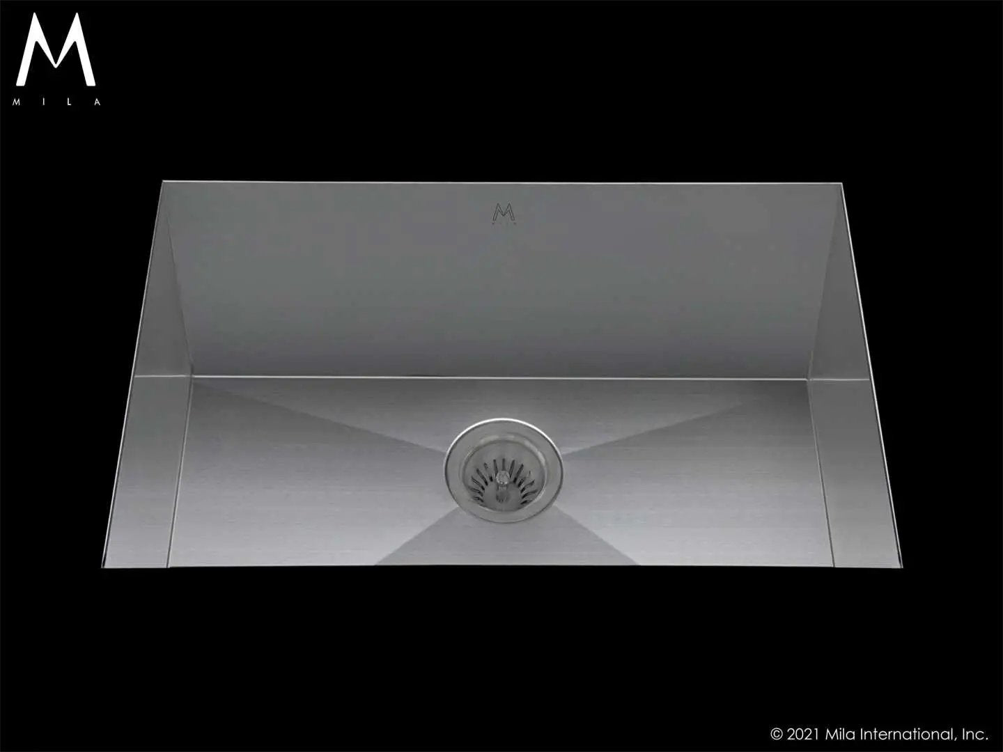 satin brushed ss kitchen sink