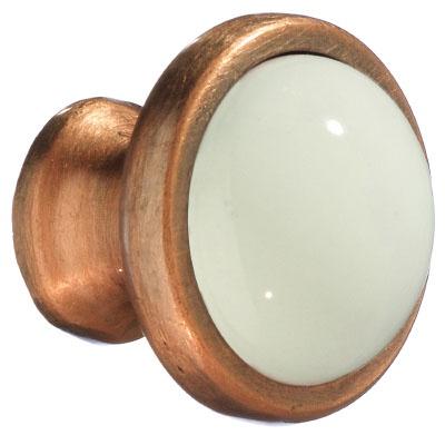 antique copper knob