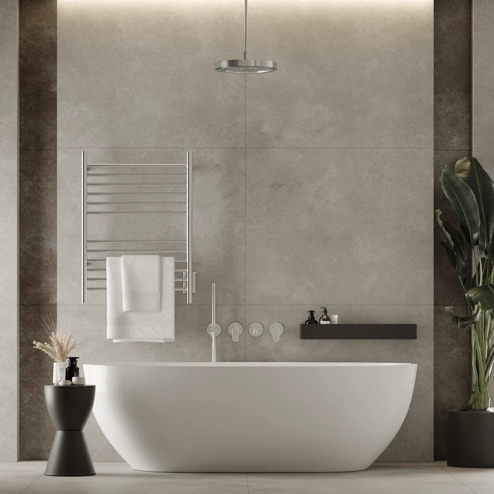 brushed towel warmers