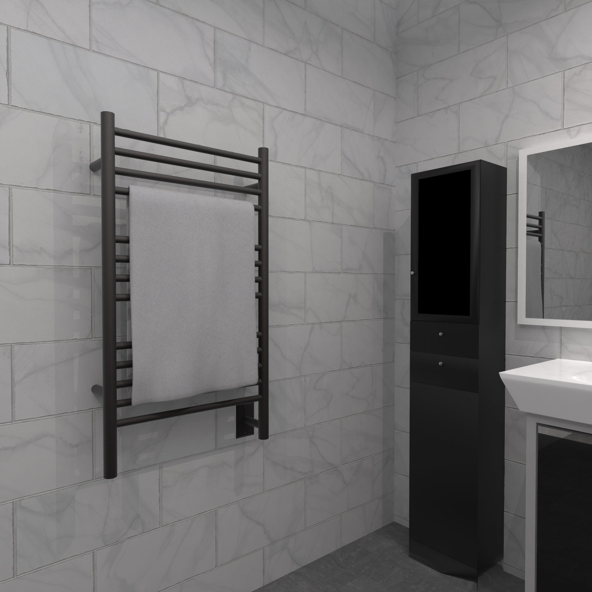 oil rubbed bronze towel warmers