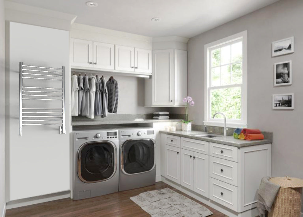 polished towel warmers
