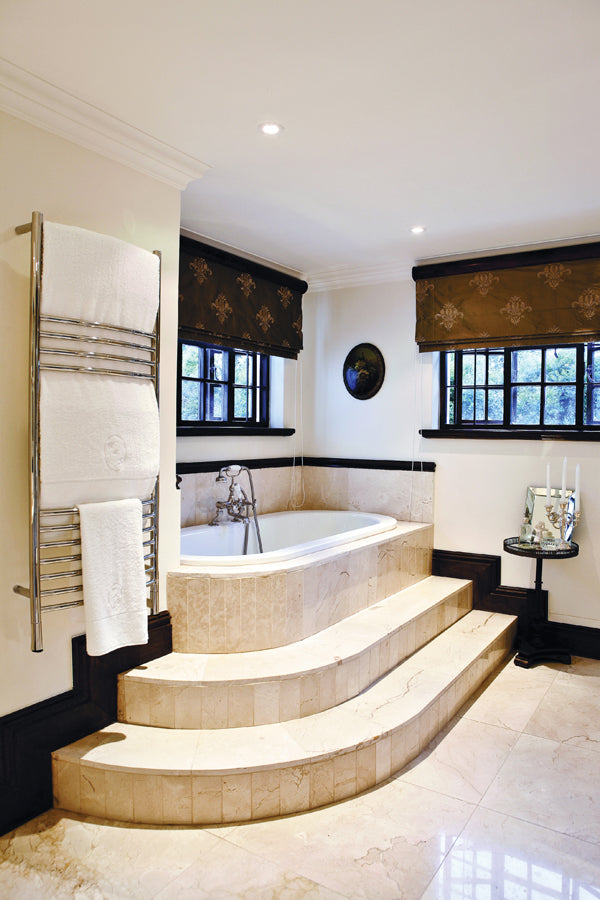 polished towel warmers