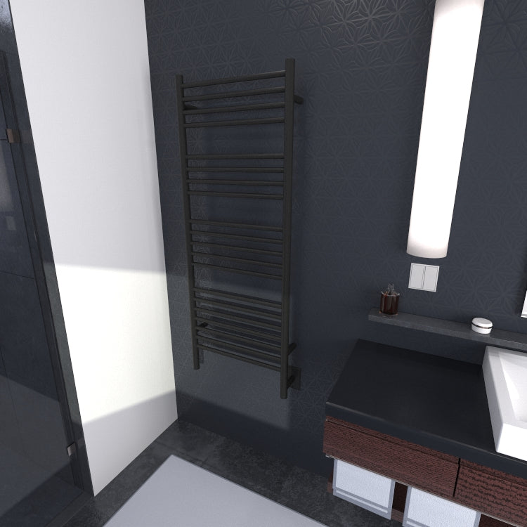 matte black towel warmers