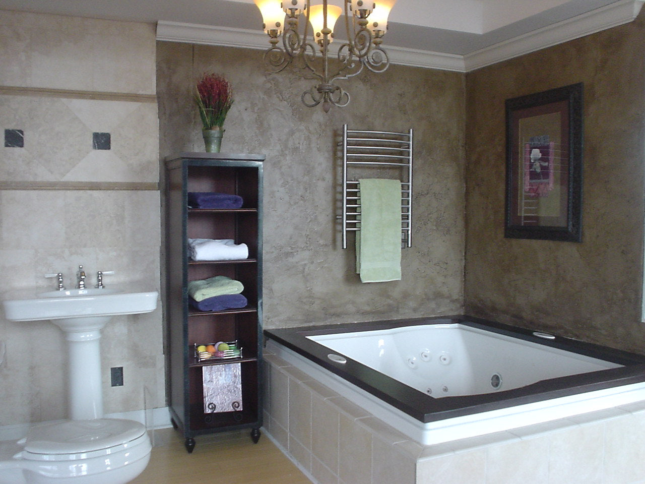 brushed towel warmers