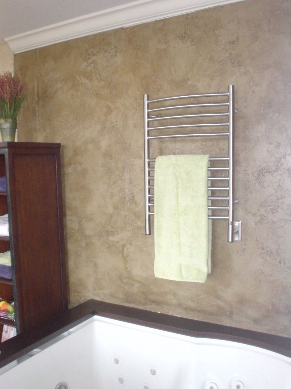 brushed towel warmers