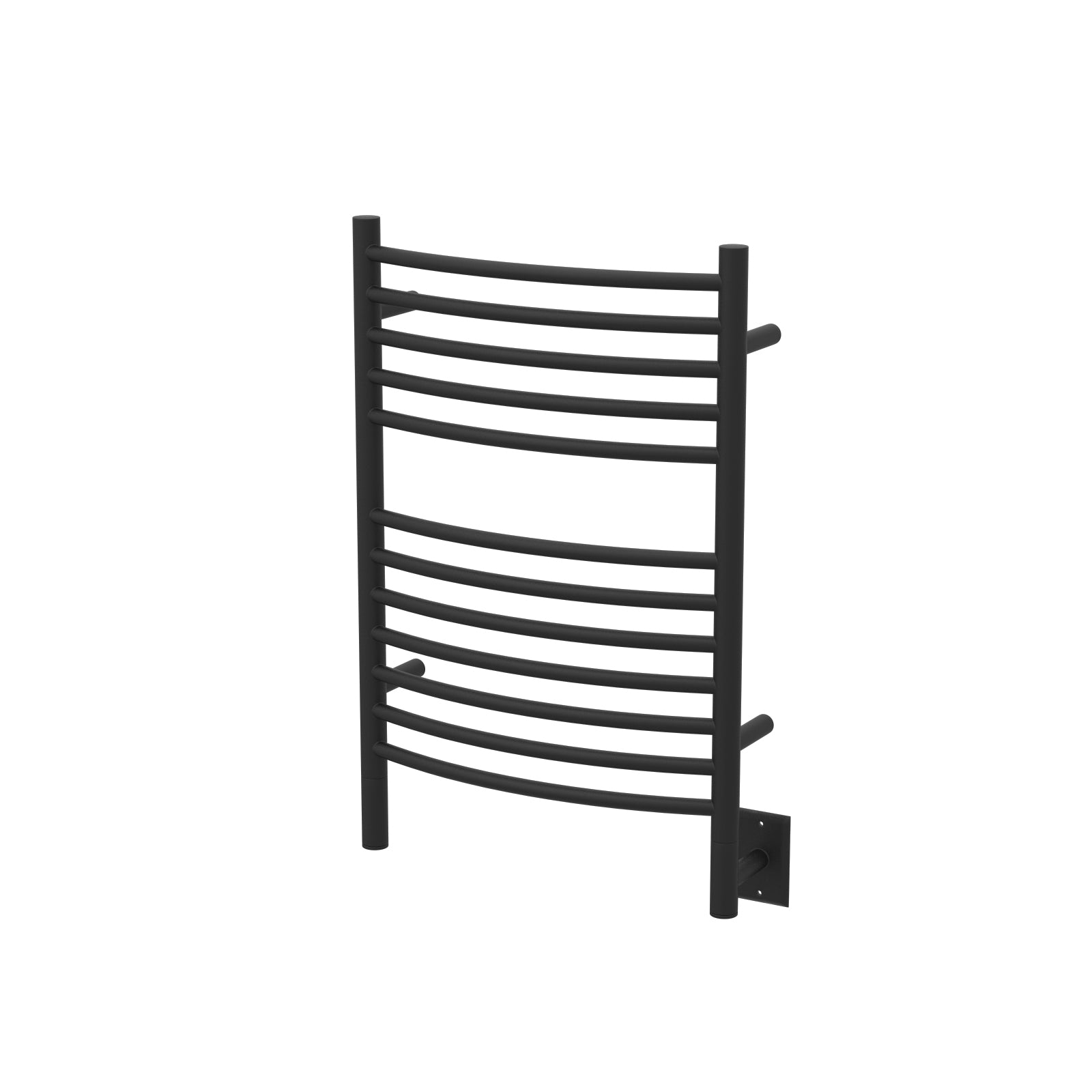 Amba Jeeves Model E Curved 24" Wide 12 Bar Hardwired Towel Warmer