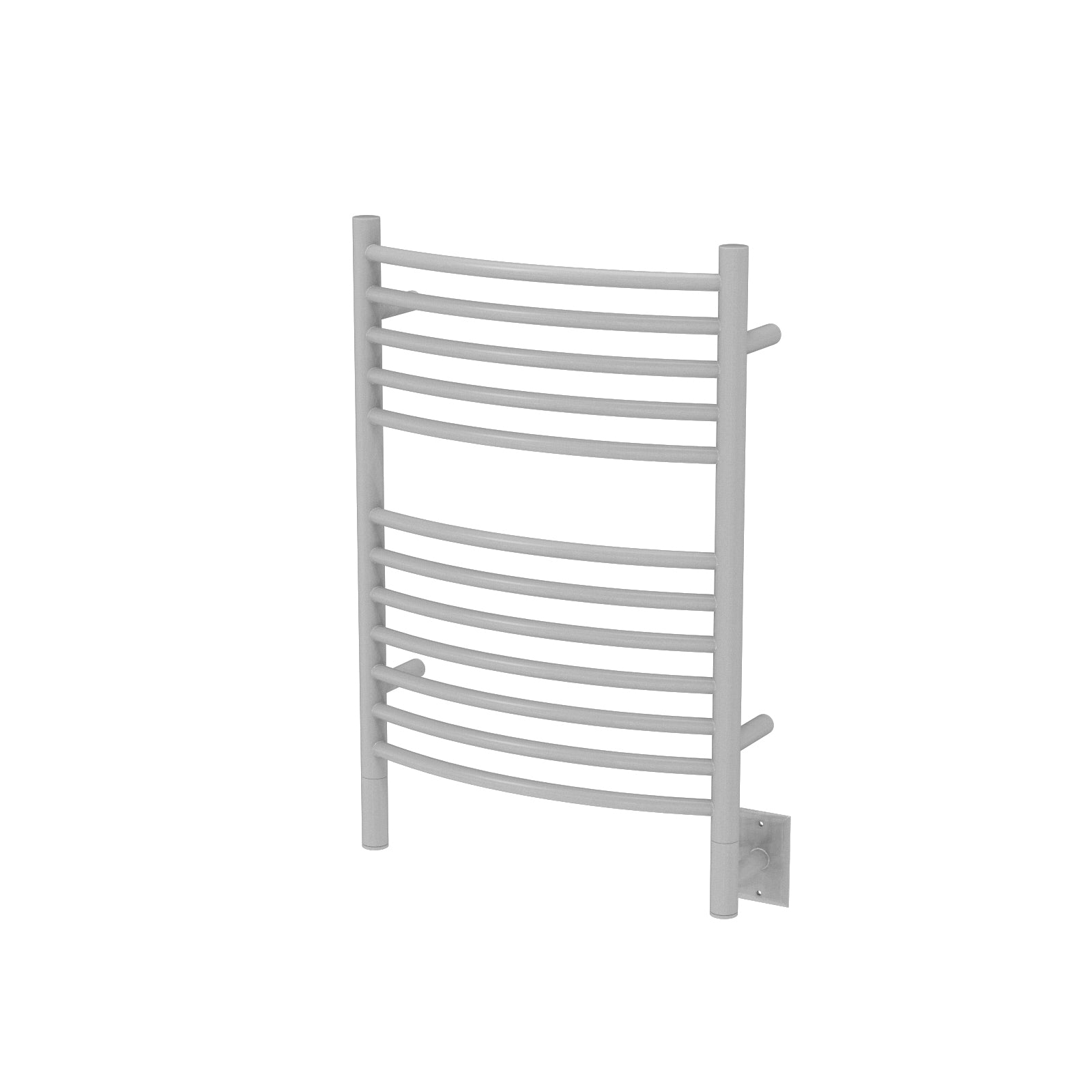 Amba Jeeves Model E Curved 12 Bar Hardwired Towel Warmer by Amba