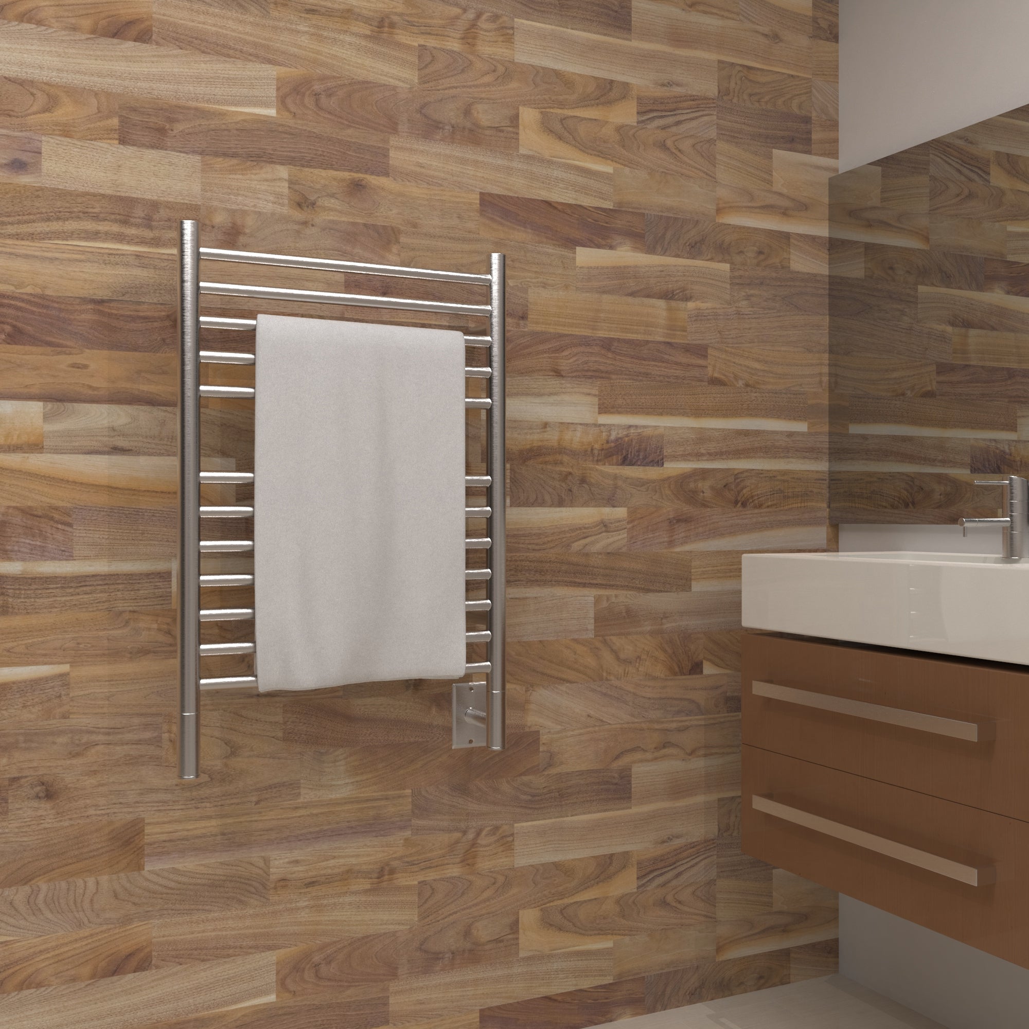 brushed towel warmers