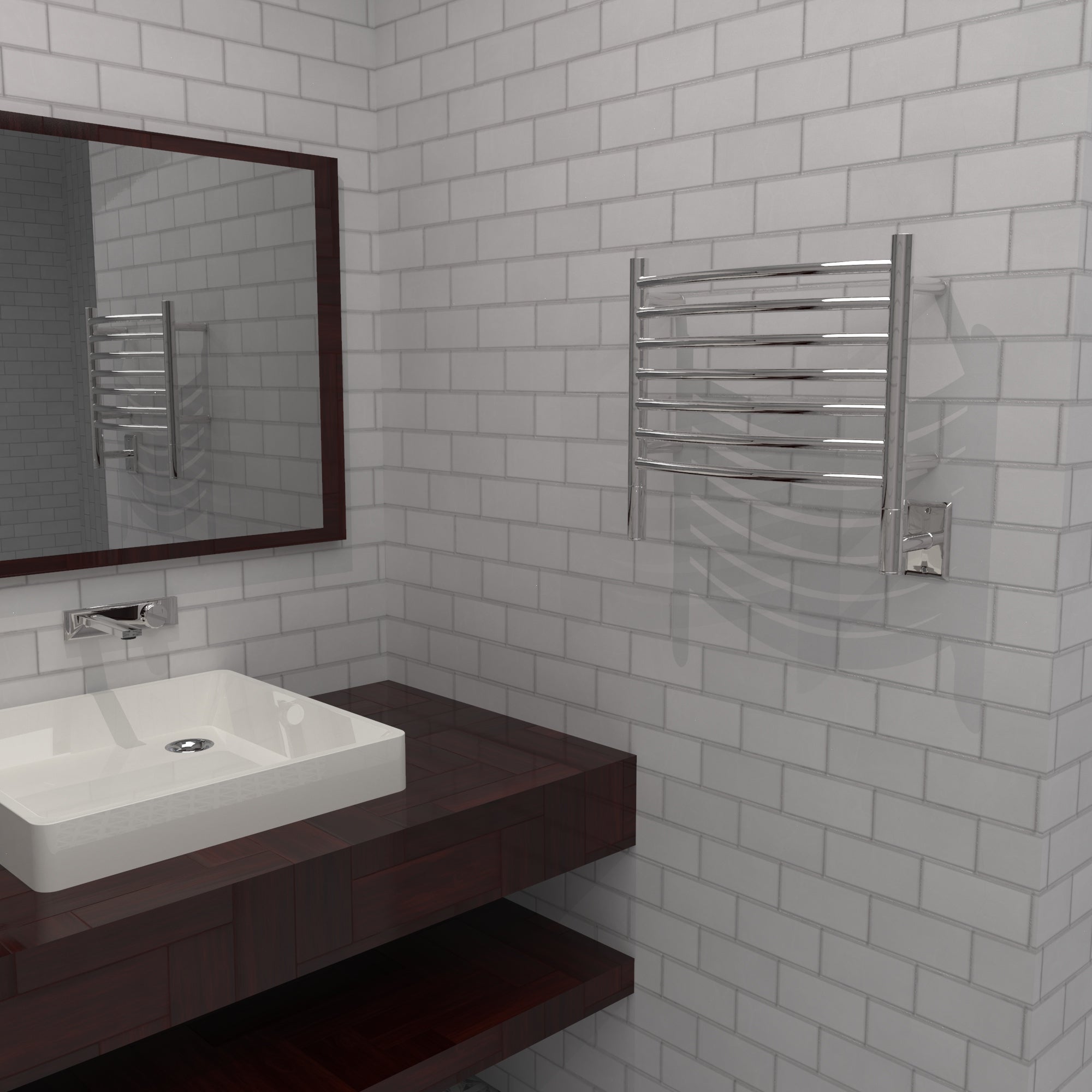 polished towel warmers