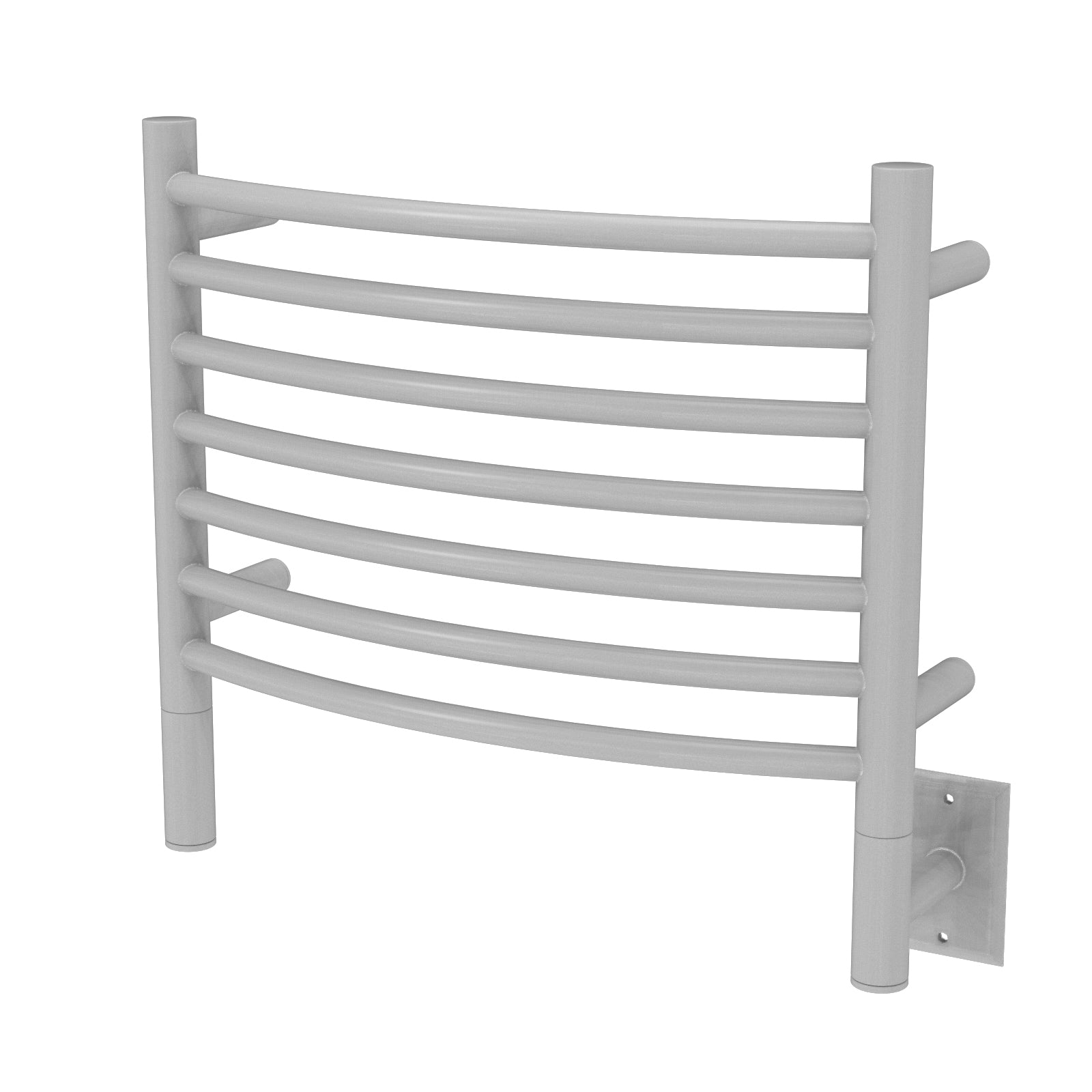 Amba Jeeves Model H Curved 16" Wide 7 Bar Hardwired Towel Warmer