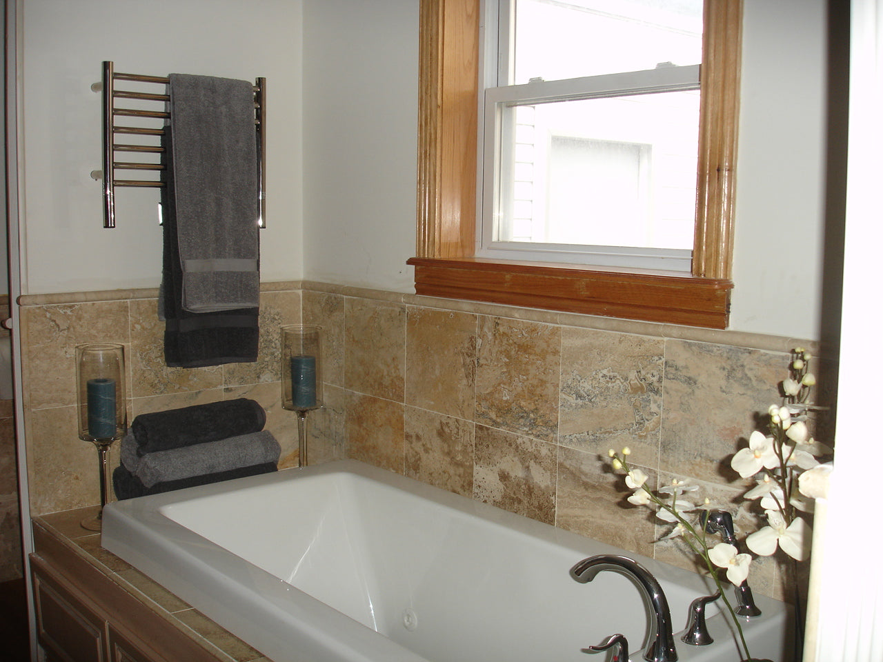 polished towel warmers