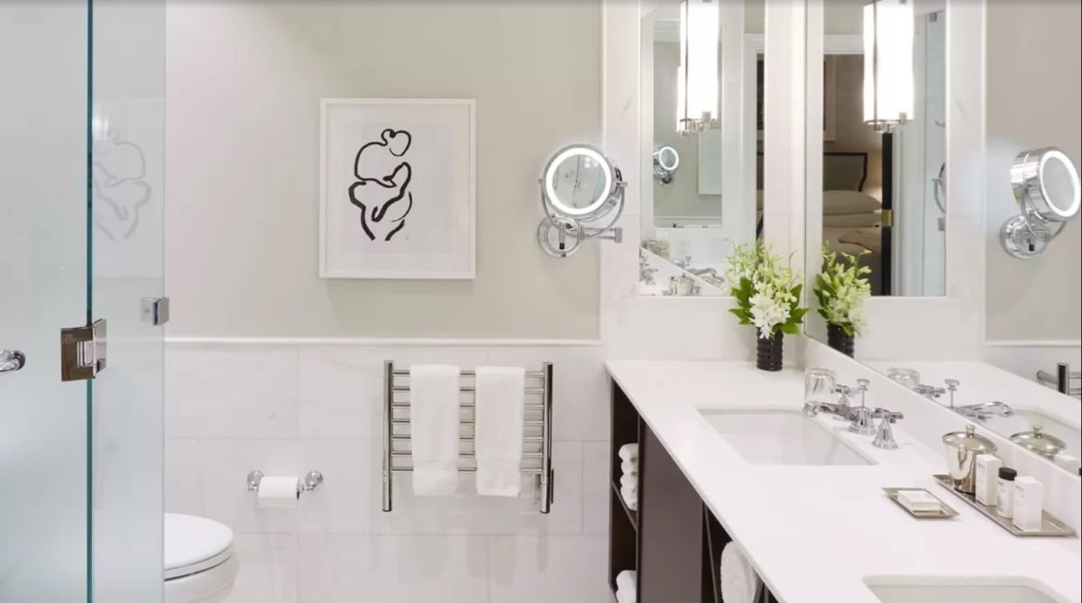 polished towel warmers