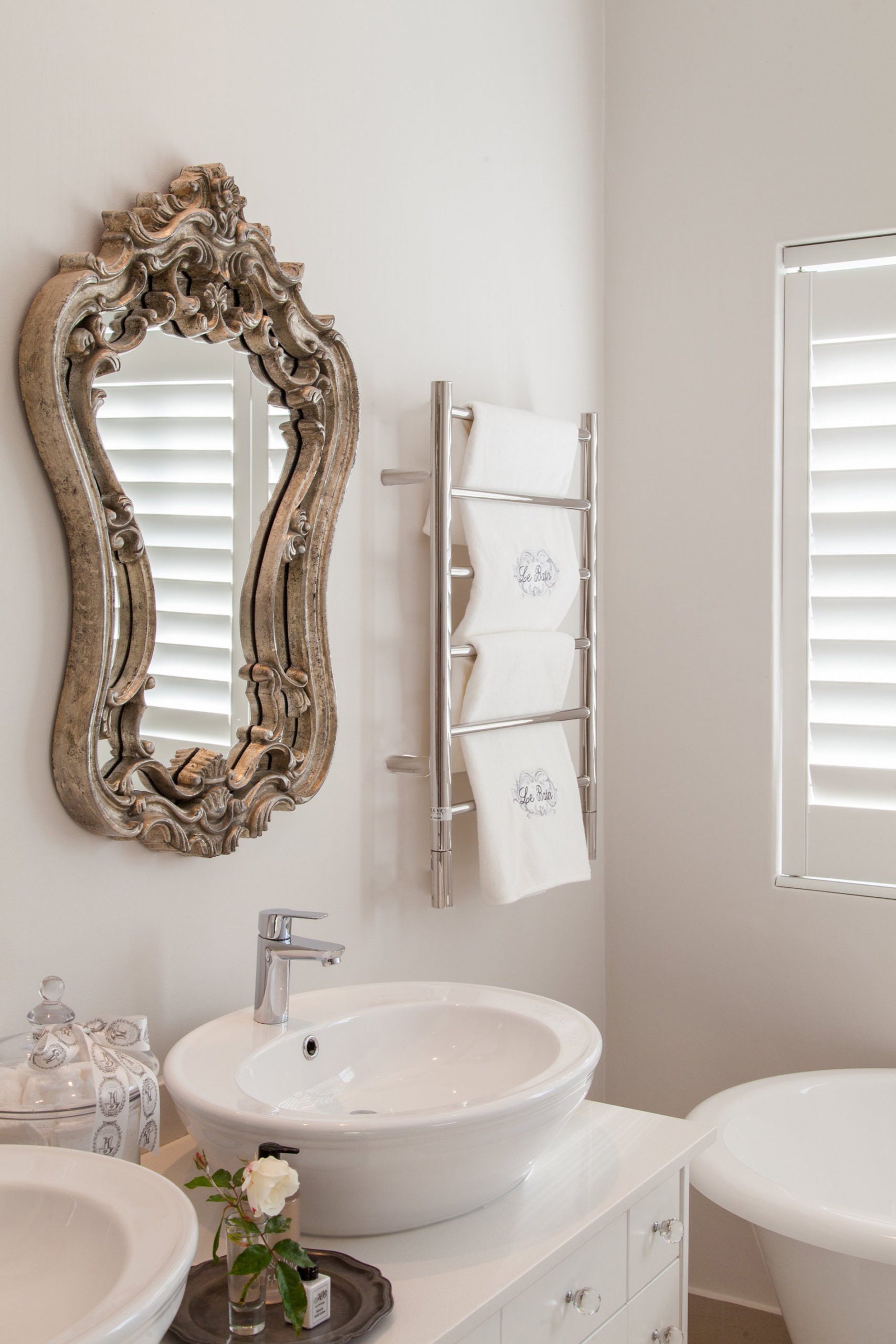 polished towel warmers