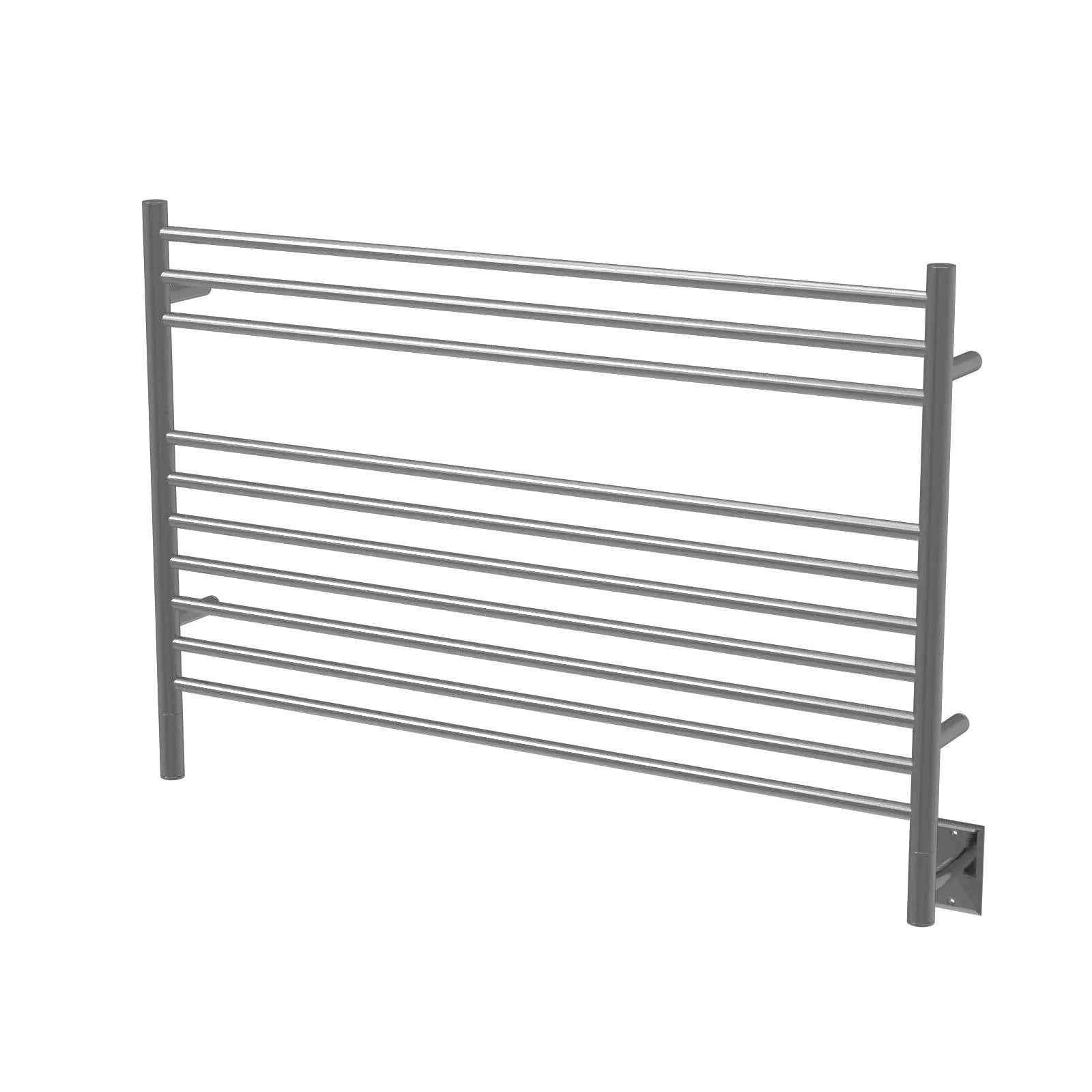 Amba Jeeves Model L Straight 10 Bar Hardwired Towel Warmer by Amba