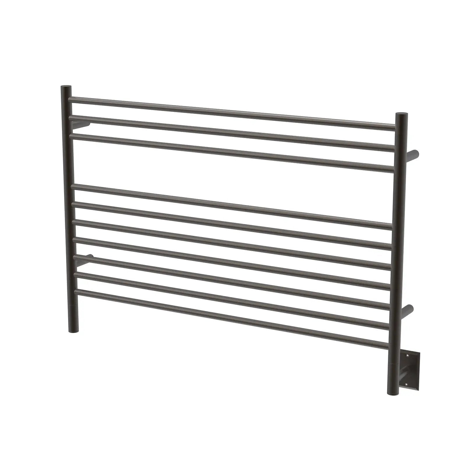 Amba Jeeves Model L Straight 10 Bar Hardwired Towel Warmer by Amba