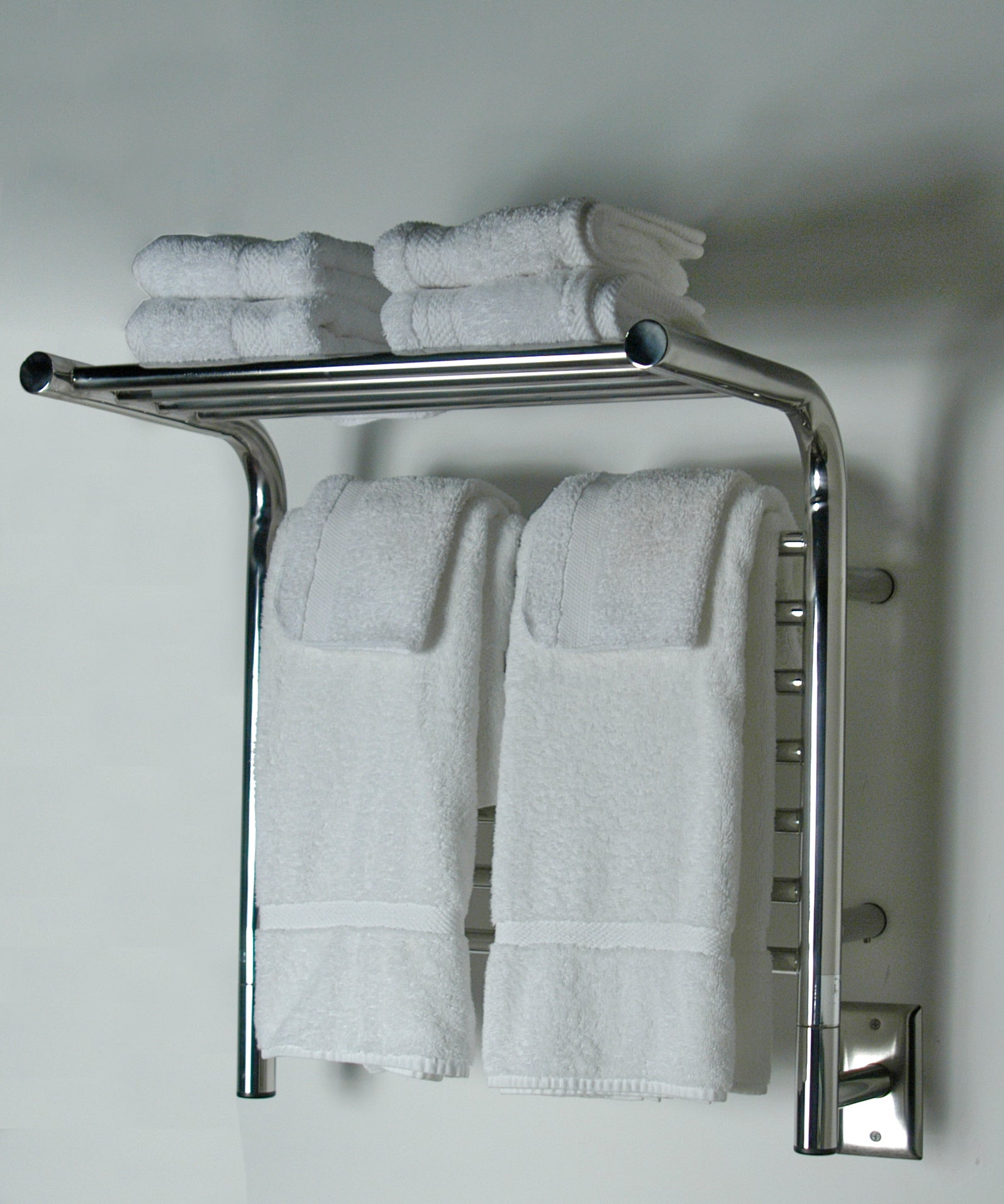 polished towel warmers
