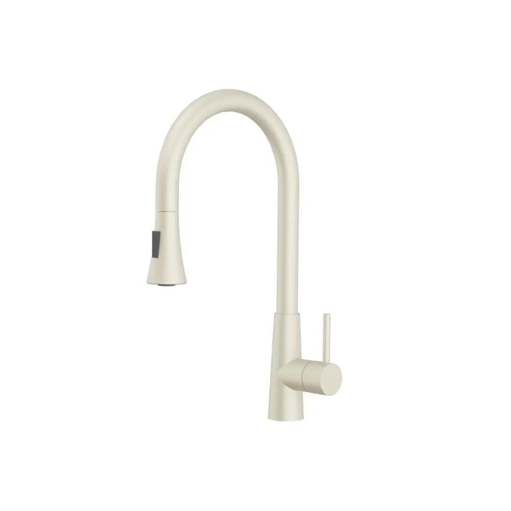 Flusso Zest - Dual Spray Stainless Steel Kitchen Faucet with Pull Out by Flusso