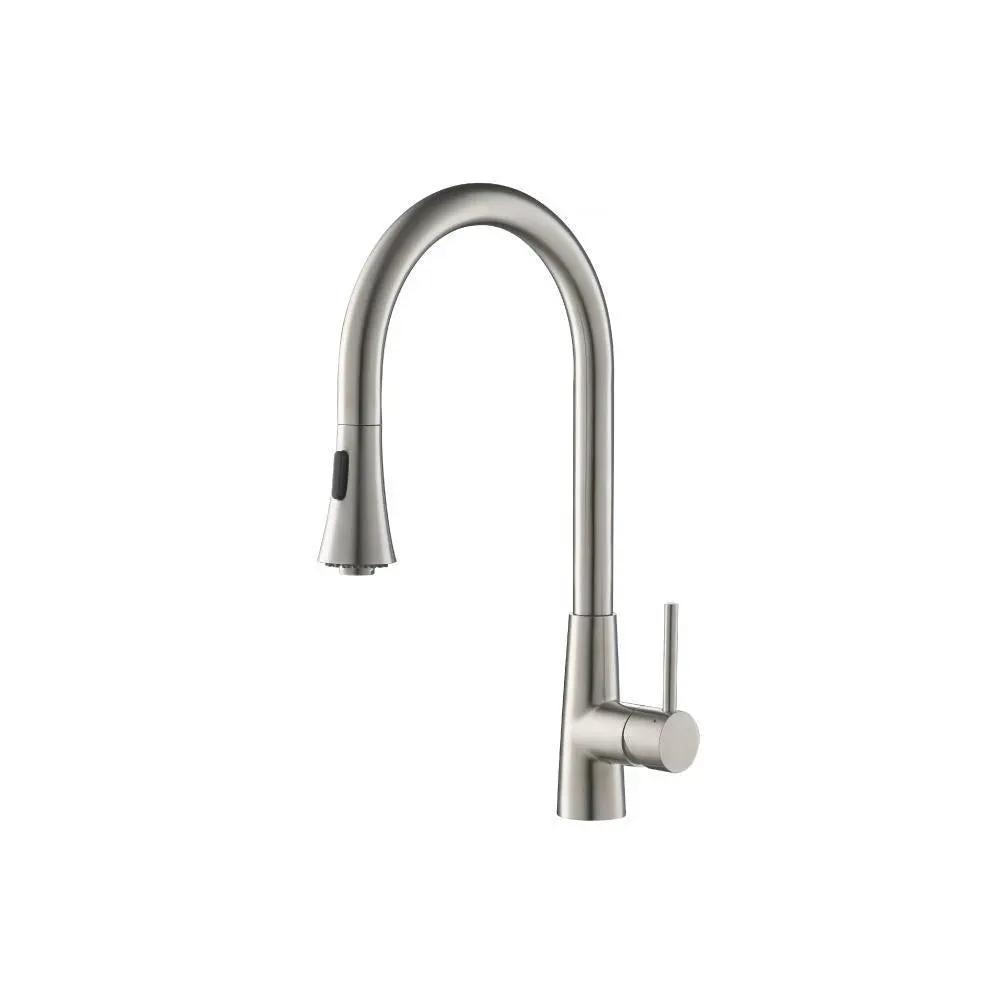 stainless steel kitchen faucet