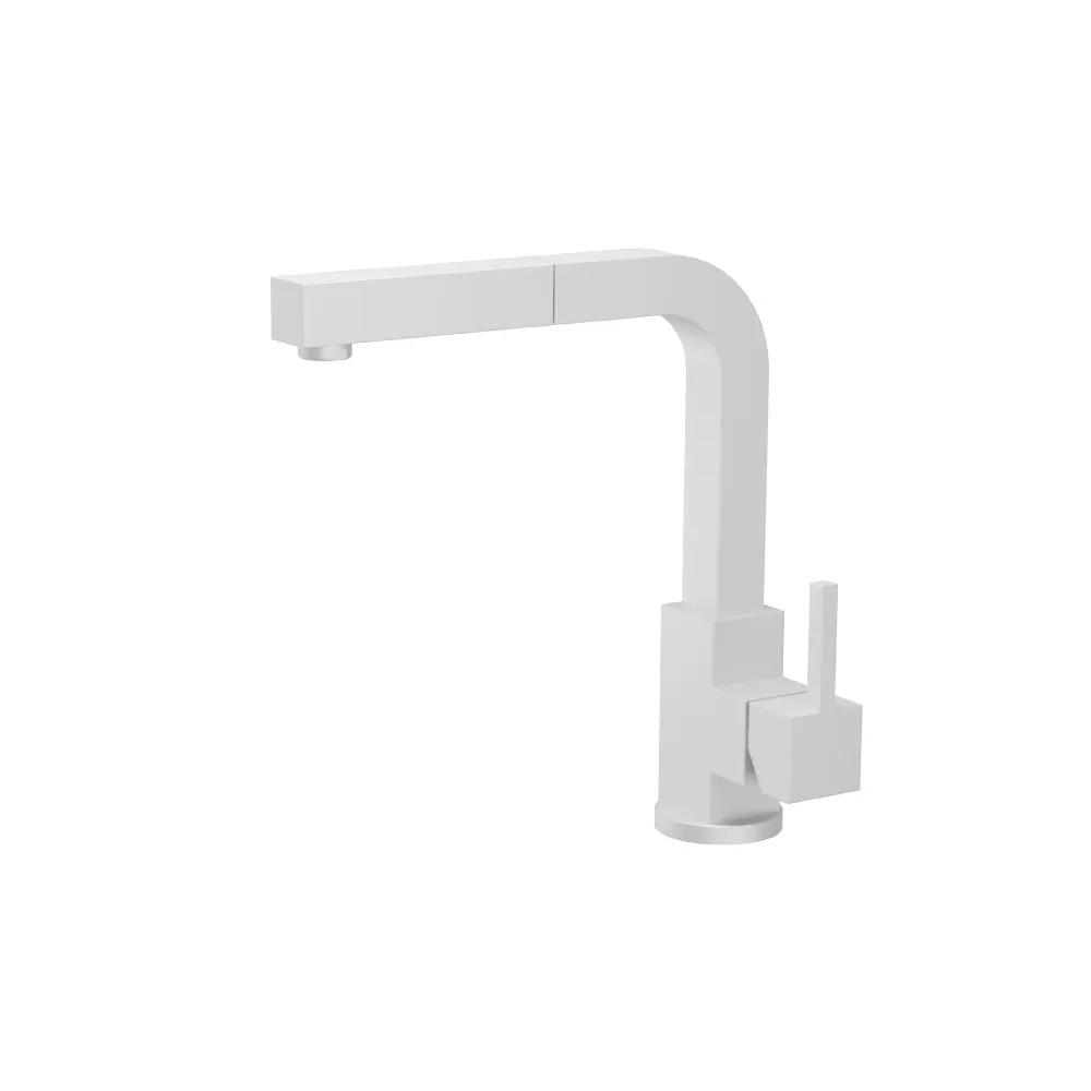Flusso Deus - Dual Spray Stainless Steel Kitchen Faucet with Pull Out by Flusso