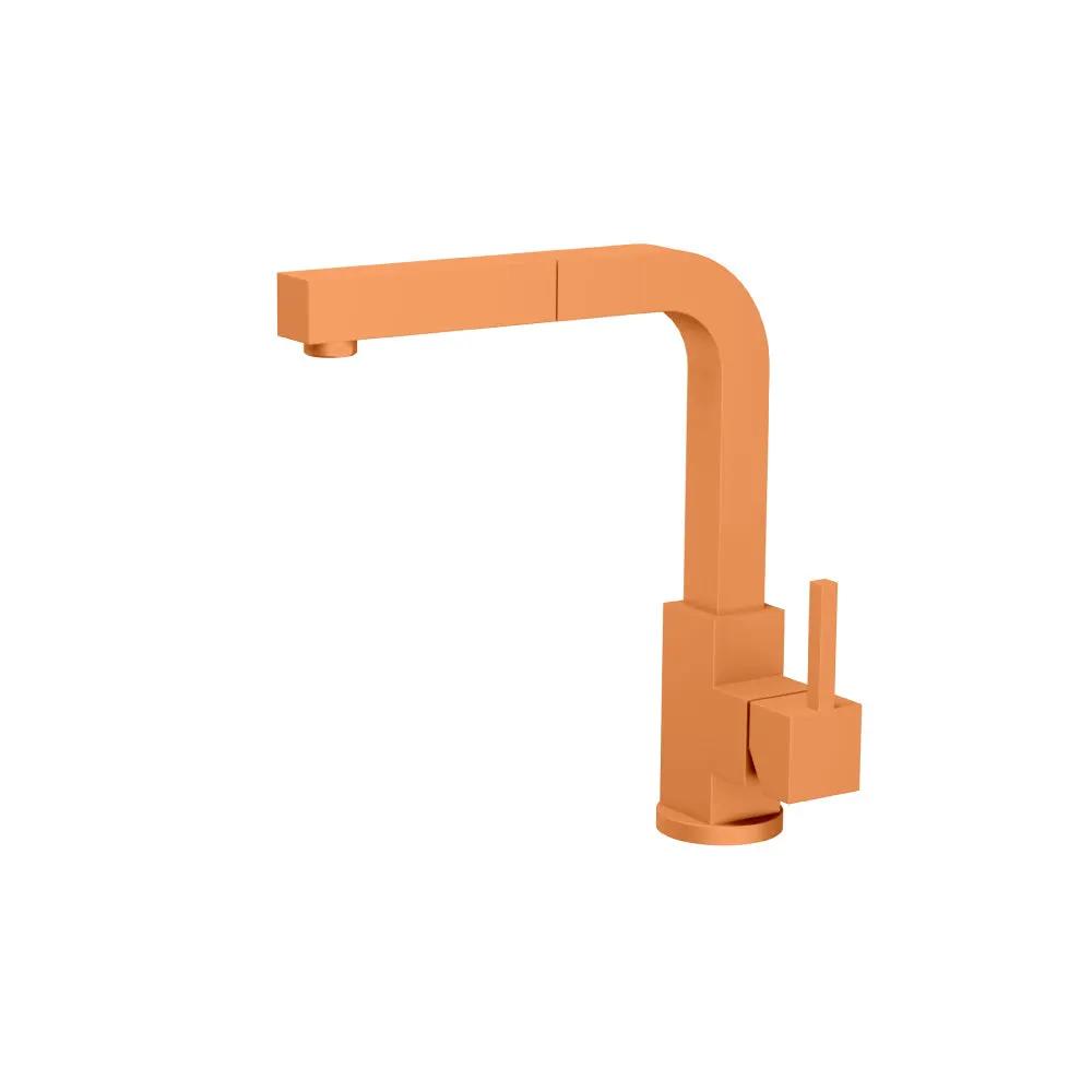 Flusso Deus - Dual Spray Stainless Steel Kitchen Faucet with Pull Out by Flusso