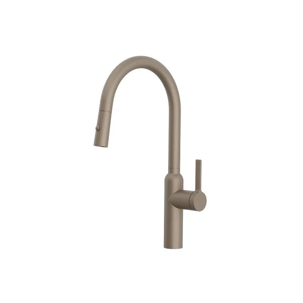 Flusso Ziel - Dual Spray Stainless Steel Kitchen Faucet with Pull Out by Flusso