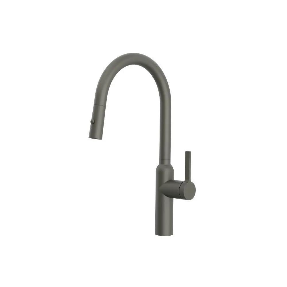 Flusso Ziel - Dual Spray Stainless Steel Kitchen Faucet with Pull Out by Flusso