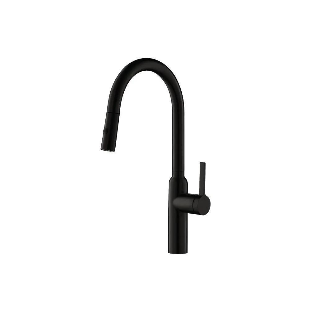 Flusso Ziel - Dual Spray Stainless Steel Kitchen Faucet with Pull Out by Flusso