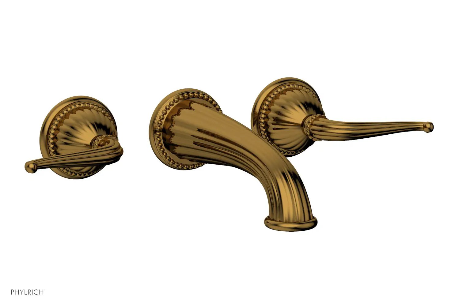 Phylrich GEORGIAN & BARCELONA Wall Tub Set - Lever Handles by Phylrich