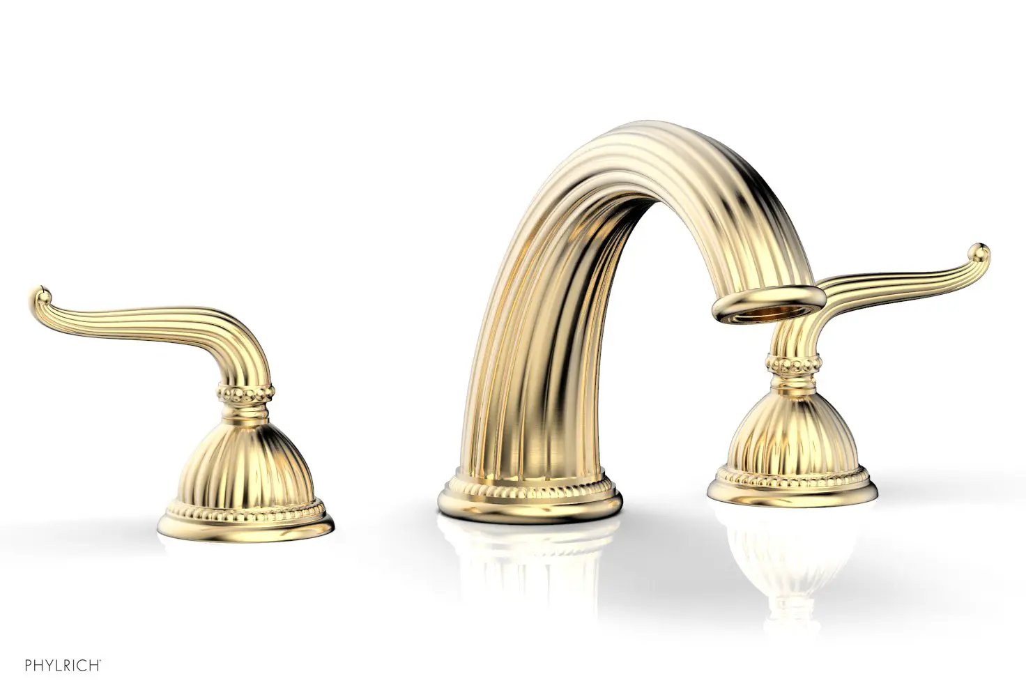 Phylrich GEORGIAN & BARCELONA Deck Tub Set - Lever Handles by Phylrich