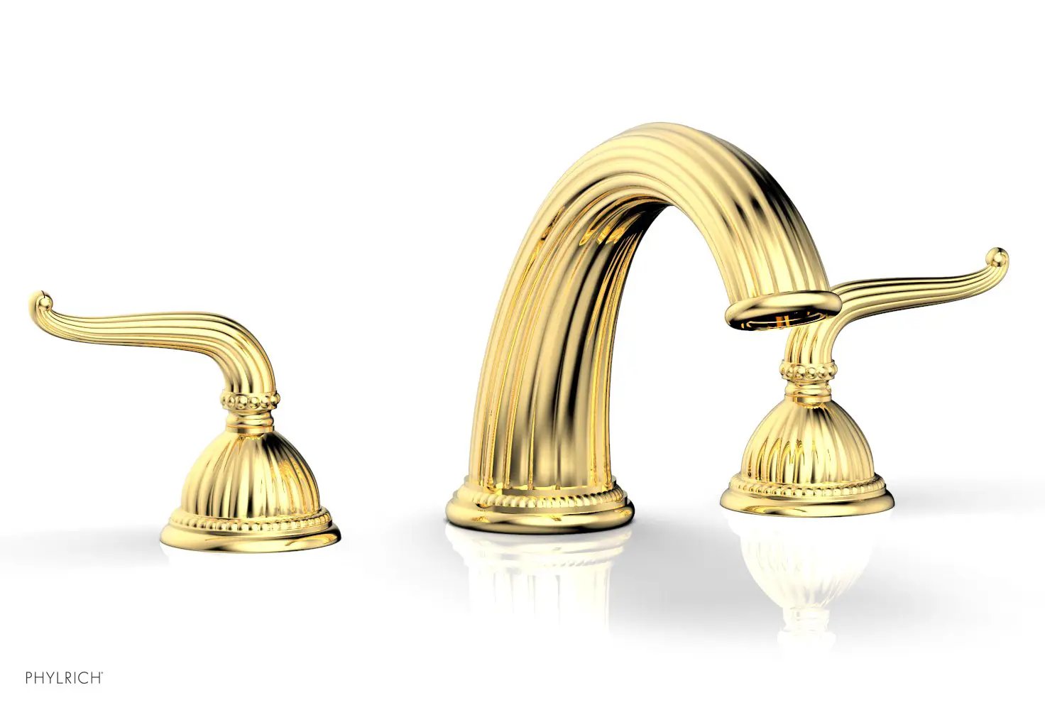 Phylrich GEORGIAN & BARCELONA Deck Tub Set - Lever Handles by Phylrich