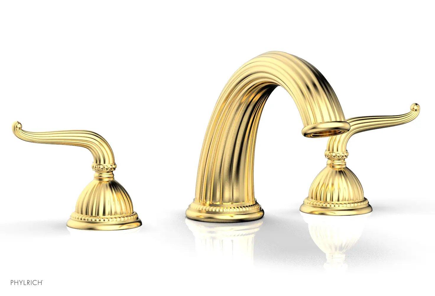 Phylrich GEORGIAN & BARCELONA Deck Tub Set - Lever Handles by Phylrich