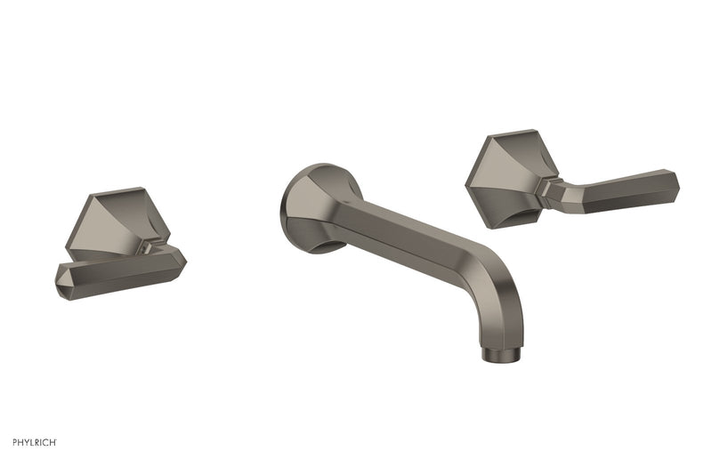 Phylrich LE VERRE & LA CROSSE Wall Tub Set - Lever Handles