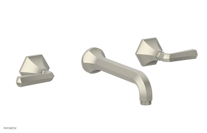 Phylrich LE VERRE & LA CROSSE Wall Tub Set - Lever Handles