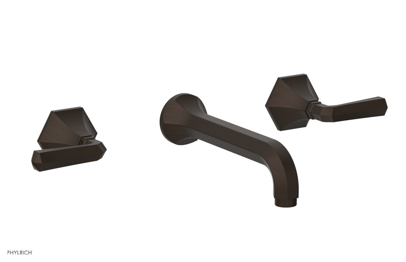Phylrich LE VERRE & LA CROSSE Wall Tub Set - Lever Handles