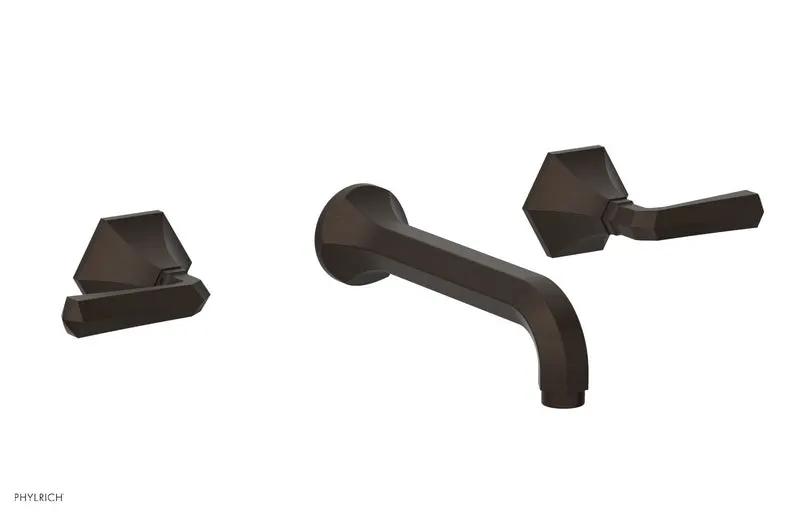 Phylrich LE VERRE & LA CROSSE Wall Tub Set - Lever Handles by Phylrich