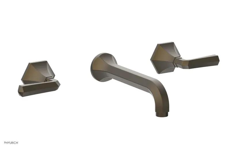 Phylrich LE VERRE & LA CROSSE Wall Tub Set - Lever Handles by Phylrich