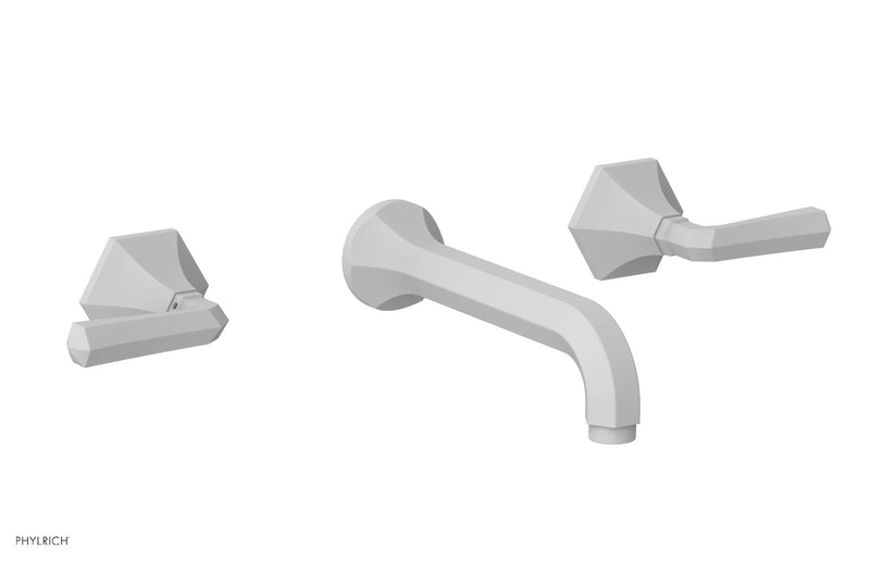 Phylrich LE VERRE & LA CROSSE Wall Tub Set - Lever Handles