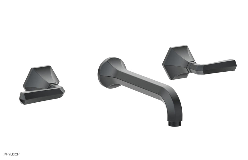 Phylrich LE VERRE & LA CROSSE Wall Tub Set - Lever Handles