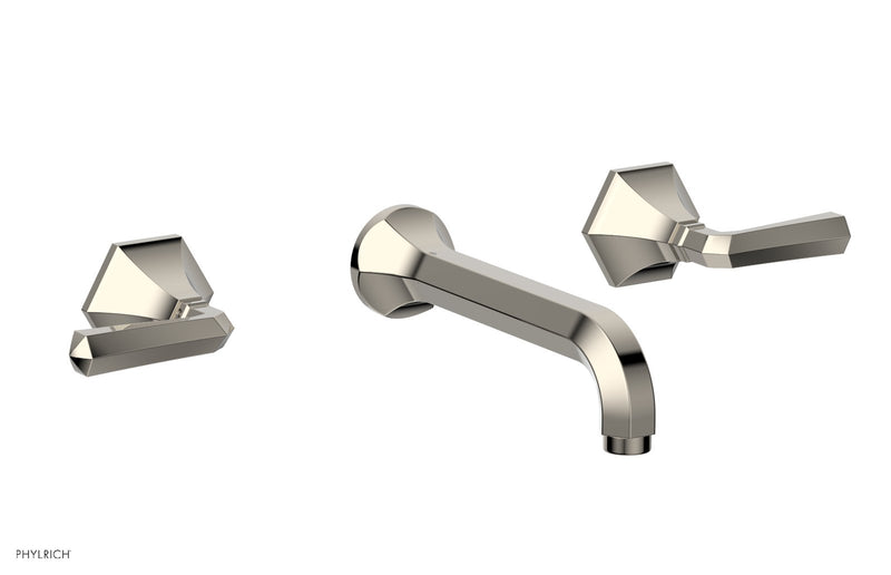 Phylrich LE VERRE & LA CROSSE Wall Tub Set - Lever Handles