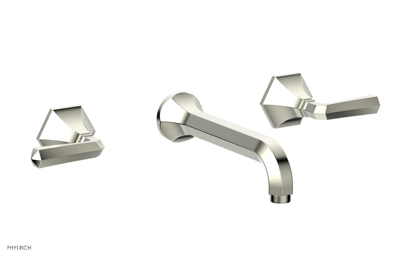 Phylrich LE VERRE & LA CROSSE Wall Tub Set - Lever Handles