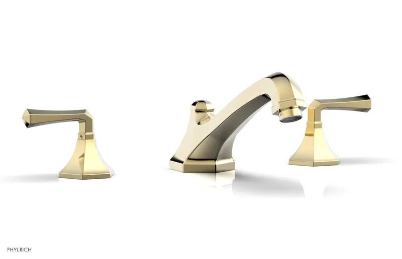 Phylrich LE VERRE & LA CROSSE Deck Tub Set - Lever Handles by Phylrich