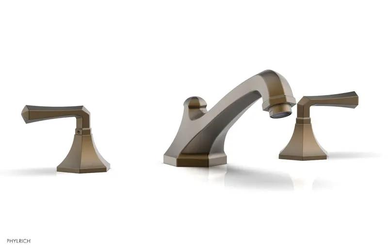 Phylrich LE VERRE & LA CROSSE Deck Tub Set - Lever Handles by Phylrich