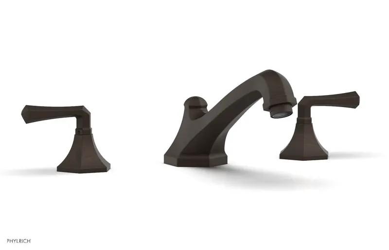 Phylrich LE VERRE & LA CROSSE Deck Tub Set - Lever Handles by Phylrich