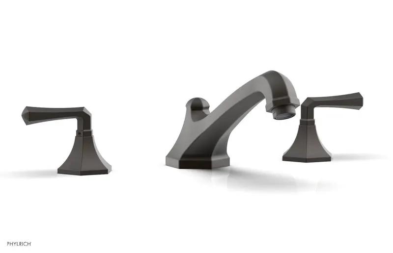 Phylrich LE VERRE & LA CROSSE Deck Tub Set - Lever Handles by Phylrich