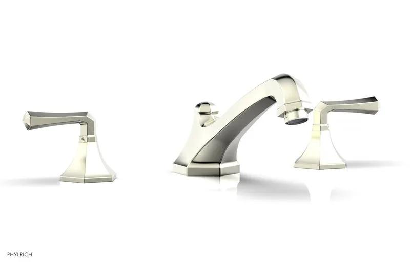 Phylrich LE VERRE & LA CROSSE Deck Tub Set - Lever Handles by Phylrich
