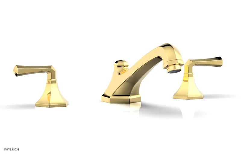 Phylrich LE VERRE & LA CROSSE Deck Tub Set - Lever Handles by Phylrich
