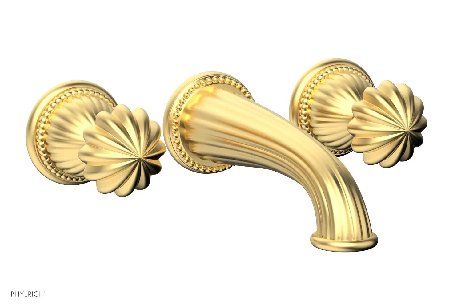 Phylrich GEORGIAN & BARCELONA Wall Tub Set - Round Handles by Phylrich