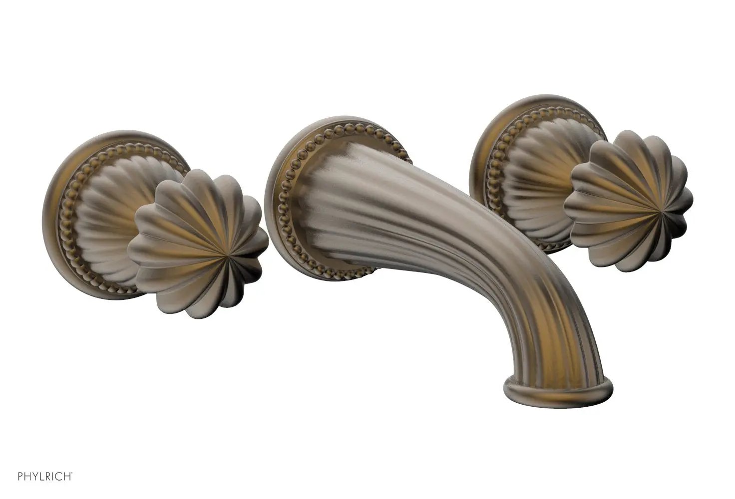 Phylrich GEORGIAN & BARCELONA Wall Tub Set - Round Handles by Phylrich